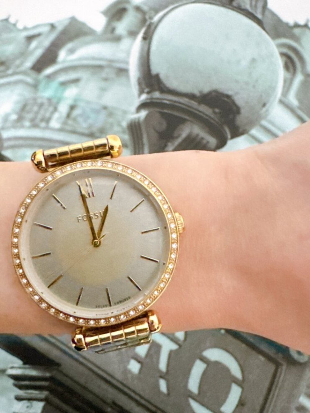 Fossil BQ3818 Tillie Solar-Powered Watch